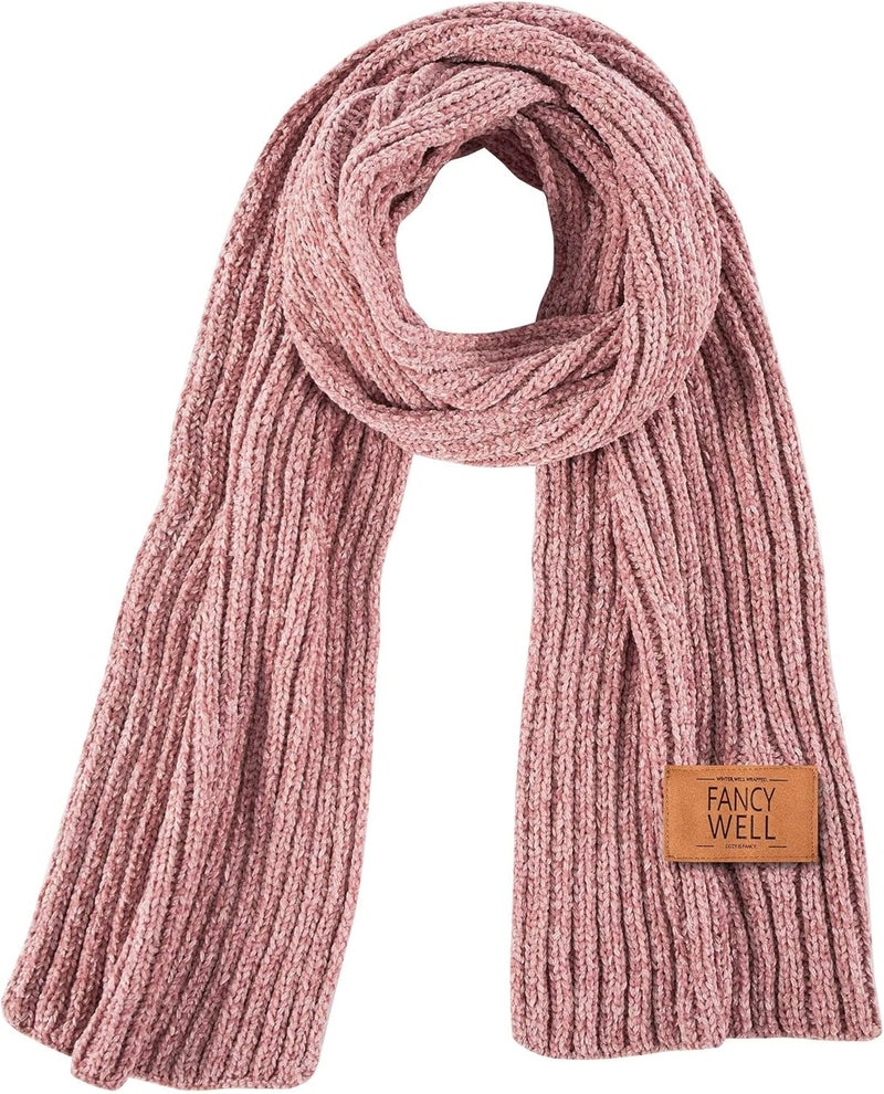FANCY WELL Scarf for Women Winter - Chunky Scarf Oversized Chenille,Soft Long Scarves for Cold Weather,Gifts for Women - Image 1